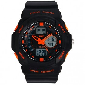 SKMEI S-Shock Sport Watch Water Resistant 50m - AD0955 - Orange - 1