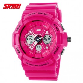 SKMEI Jam Tangan Analog Digital Pria - AD0966 - Pink - 1