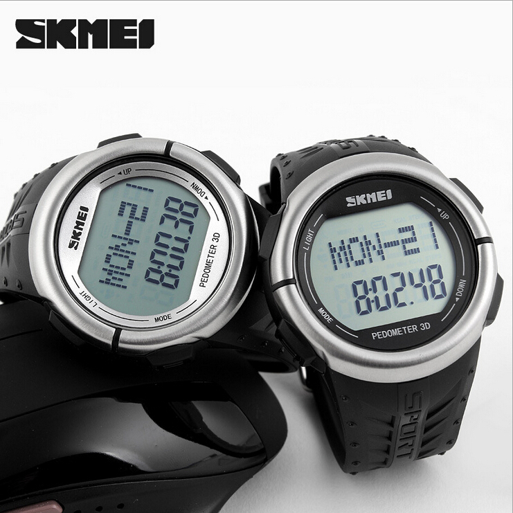 SKMEI Jam Tangan Olahraga Pedometer Heart Rate - DG1058HR 