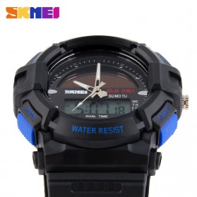 SKMEI Jam Tangan Analog Digital Pria - AD1050E - Blue - 2