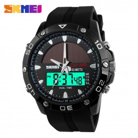 SKMEI Jam Tangan Analog Digital Pria - AD1064E - Black - 2