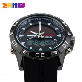 SKMEI Jam Tangan Analog Digital Pria - AD1064E - Black - 4