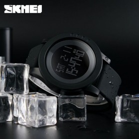 SKMEI Trendy Men LED Display Watch Water Resistant 50m - DG1142 - Black - 5