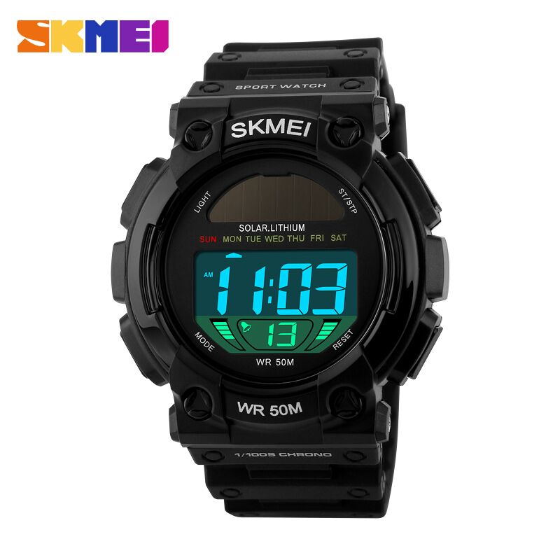 SKMEI Jam Tangan Digital Pria - DG1126 - Black