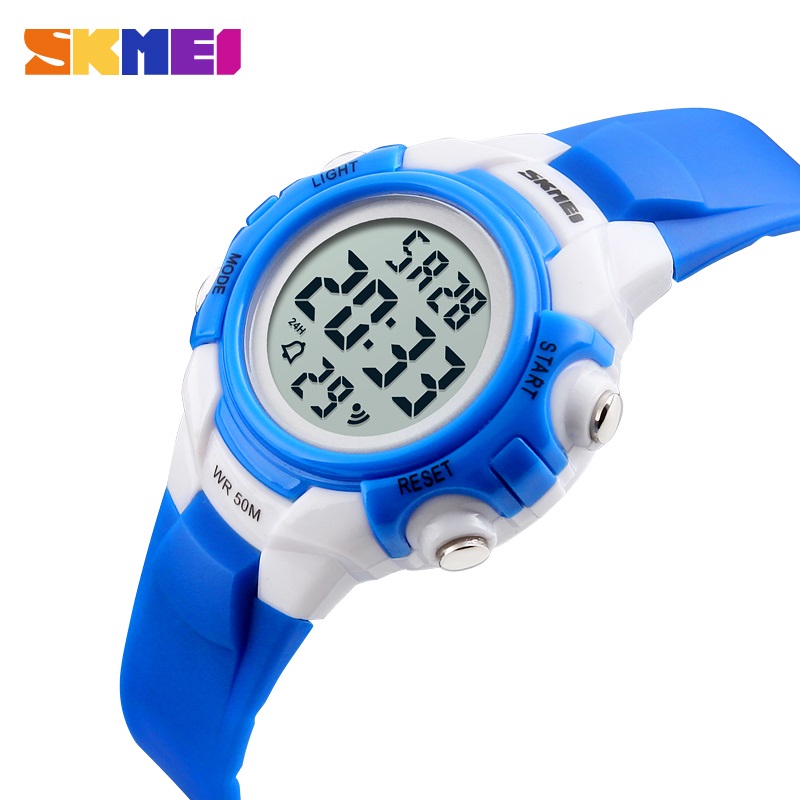 SKMEI Children Sport LED Watch Water Resistant 50m