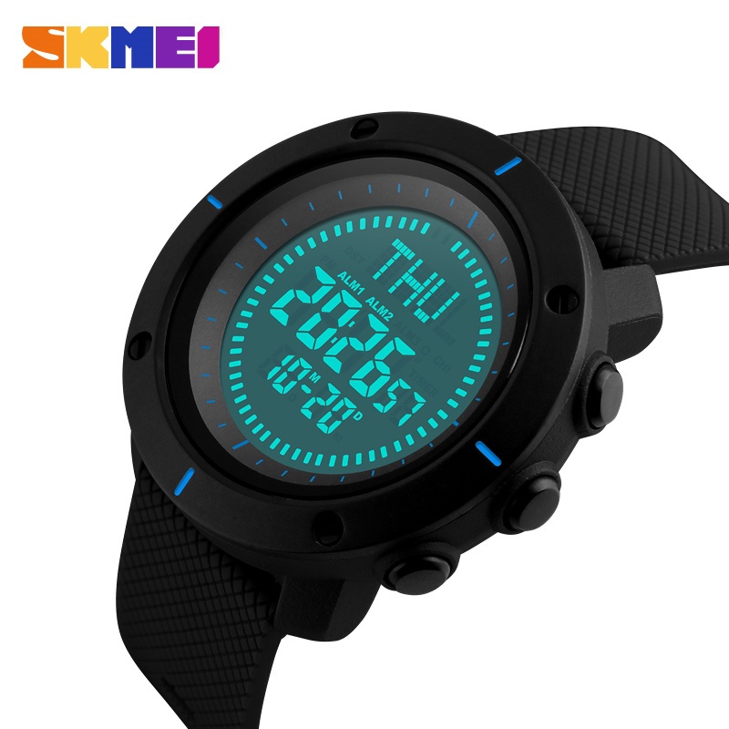 SKMEI Jam Tangan Digital Pria - DG1216CM - Blue 