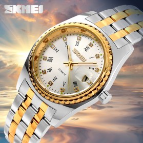 SKMEI Jam Tangan Analog Wanita - 9098CS - White - 4