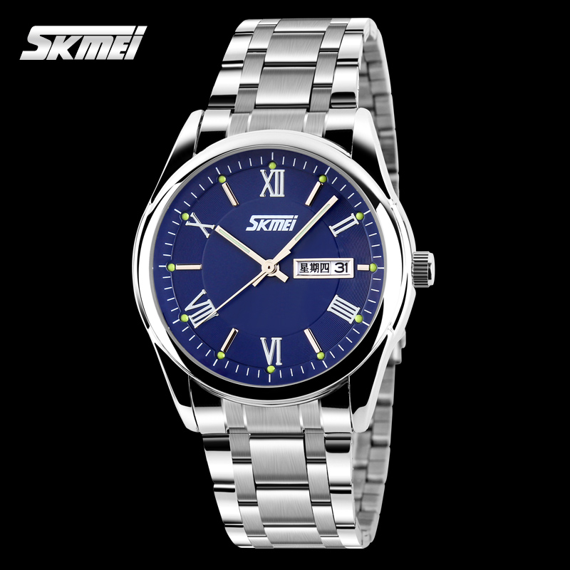 SKMEI Jam Tangan Analog - 9056C - Blue - JakartaNotebook.com