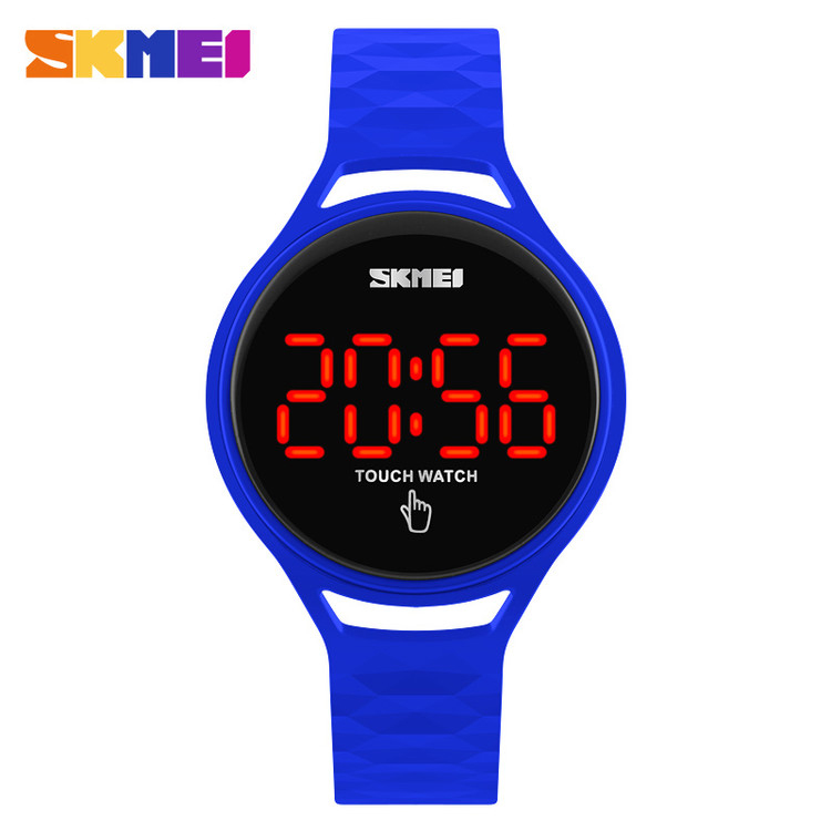 SKMEI Jam Tangan LED Touch Wanita - 1230A - Blue 