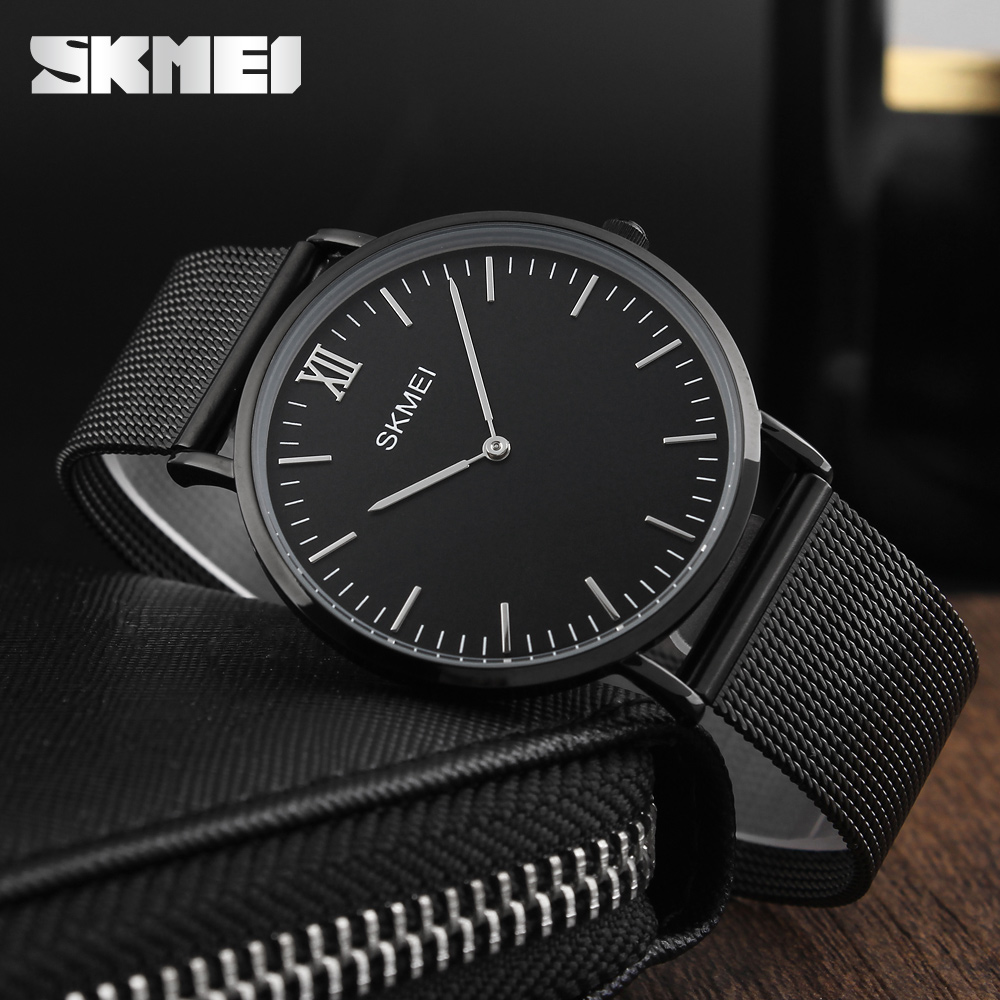 SKMEI Jam Tangan Analog Pria Stainless Steel - 1181C 