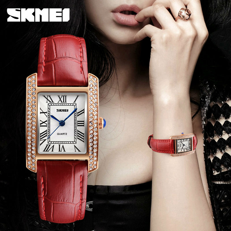 SKMEI Jam Tangan Analog Wanita - 1281 - White/Silver - JakartaNotebook.co   m