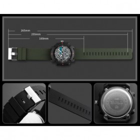 SKMEI Jam Tangan Digital Analog Pria - 1361 - Gray 