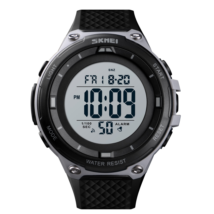 SKMEI Jam  Tangan  Digital  Sporty Pria  1441 Gray 