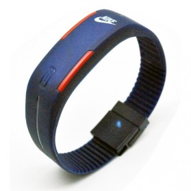 Jam Tangan LED Gelang Sport Nikey - Dark Blue 