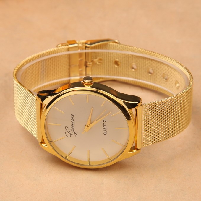 Geneva Jam Tangan Analog - YQ001GD - Golden