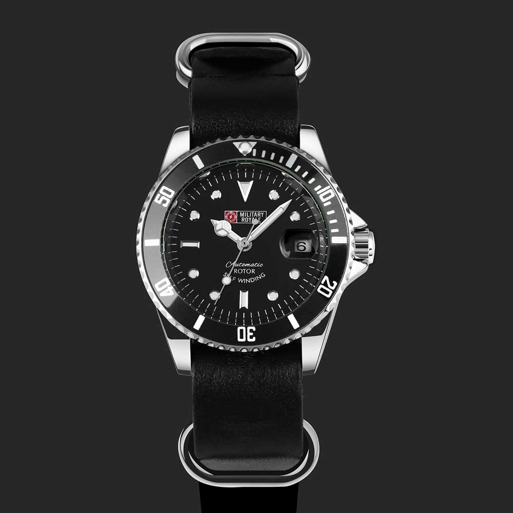 Military Royale Jam  Tangan  Analog Automatic  MR105 107 