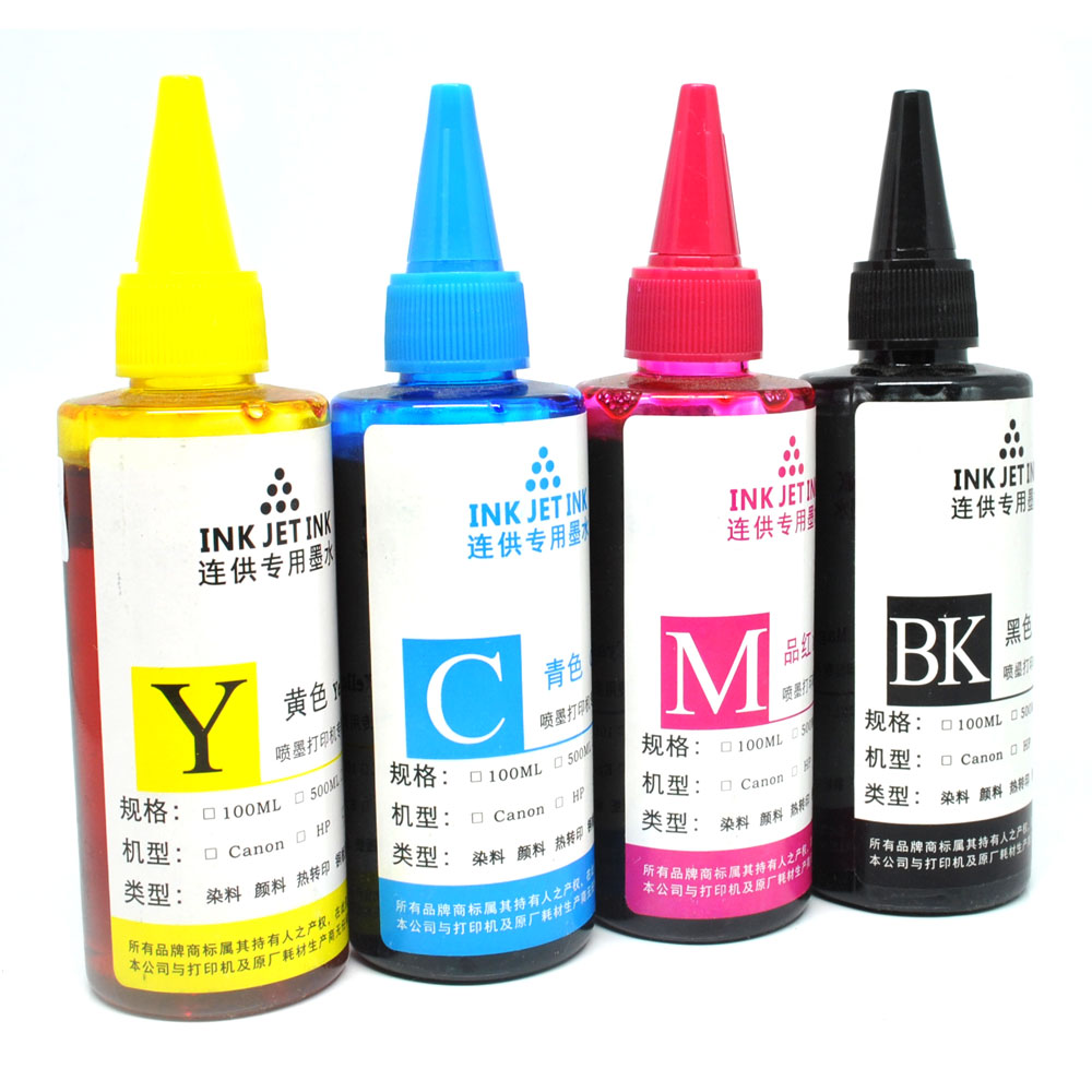 Ink Refill Bottle for Canon Dell HP Printer Ink Cartridges 