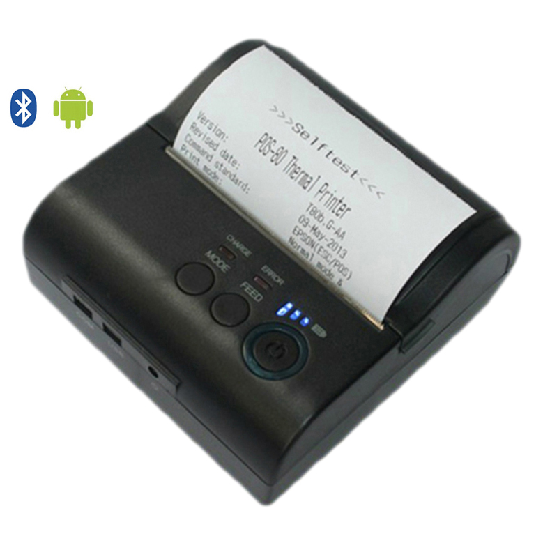 Mini Portable Bluetooth Android Thermal Receipt Printer 