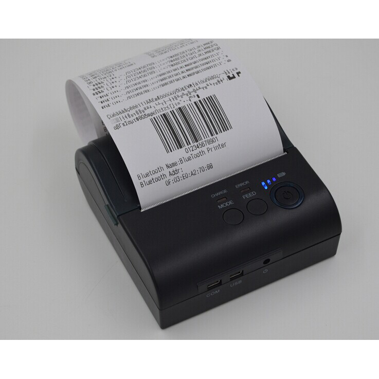 Mini Portable Bluetooth Android Thermal Receipt Printer 