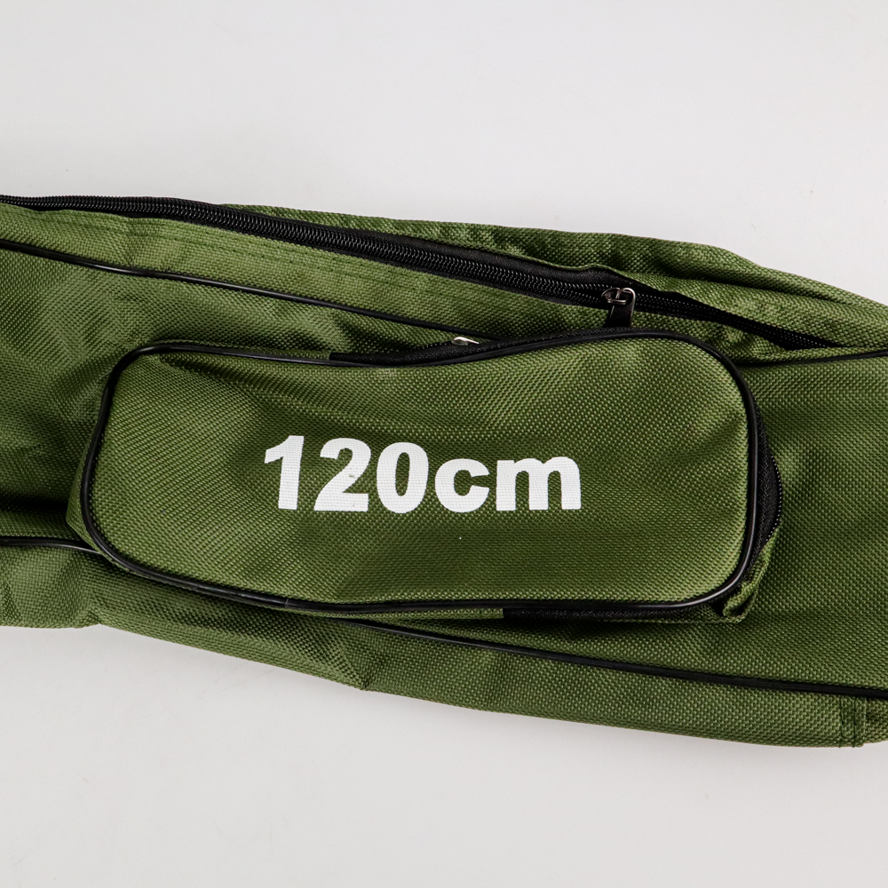 TaffSPORT Tas Pancing Joran Portable Fishing Bag 120 Cm 1680D Green