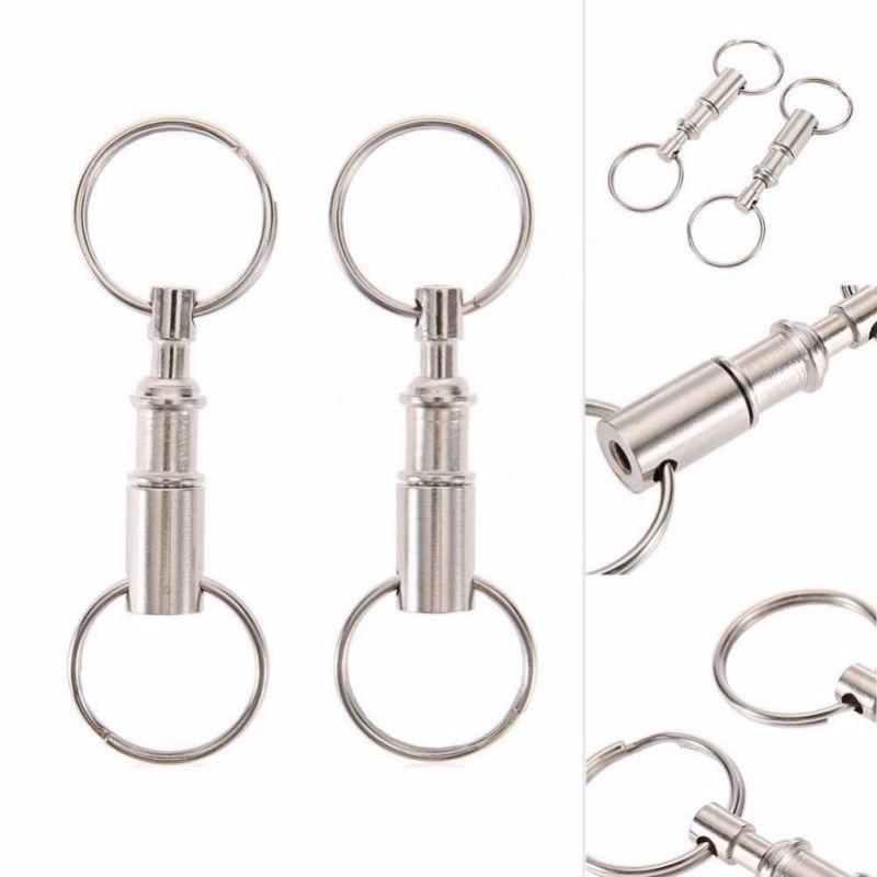 Forfar Gantungan Kunci EDC Key Ring Carabiner Snap Lock 