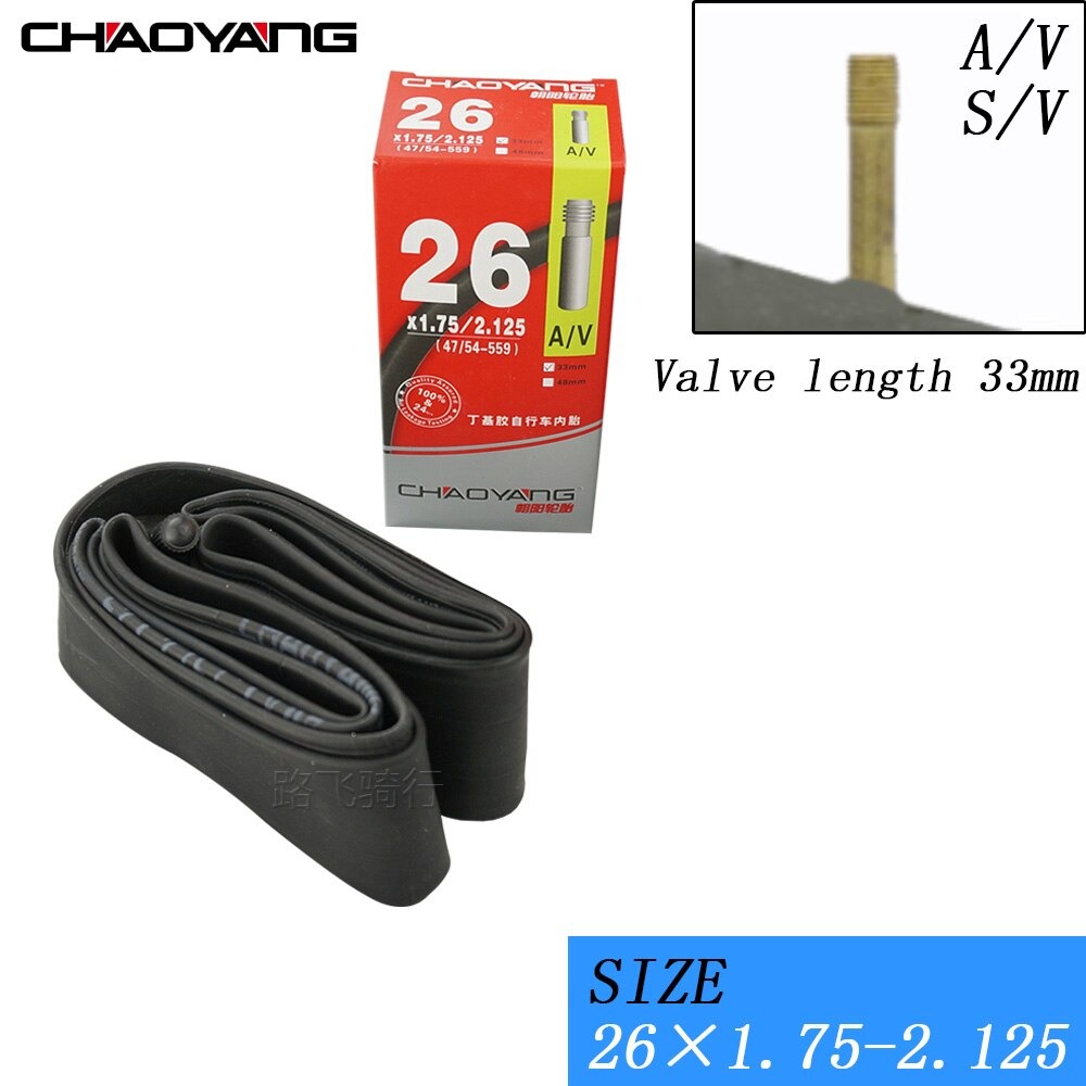 bike tyre inner tube 26 x 2.10