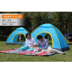 Automatic Speed Open Camping Tent / Tenda Camping - Blue - 2