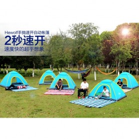 Automatic Speed Open Camping Tent / Tenda Camping - Blue - 3