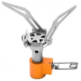 Fire Maple Portable Titanium Micro Camping Stove - Yellow with White Side - 1