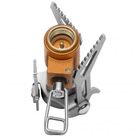 Fire Maple Portable Titanium Micro Camping Stove - Yellow with White Side - 6