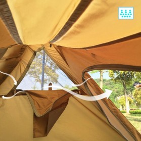 Tenda Camping Ultralight Double Layer Waterproof - Green - 3