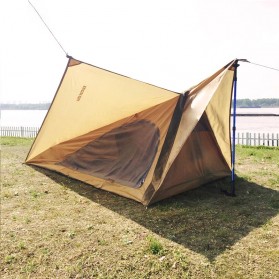 Tenda Camping Ultralight Double Layer Waterproof - Green - 4