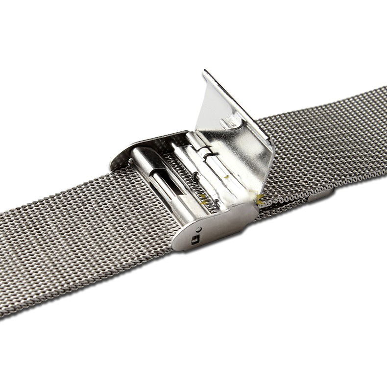  Strap Jam  Tangan Milanese Stainless Steel 20mm Silver 