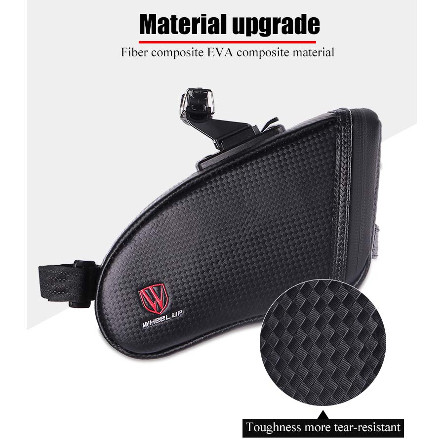  Wheel  Up  Tas  Sepeda  Waterproof Bag C15 Black 