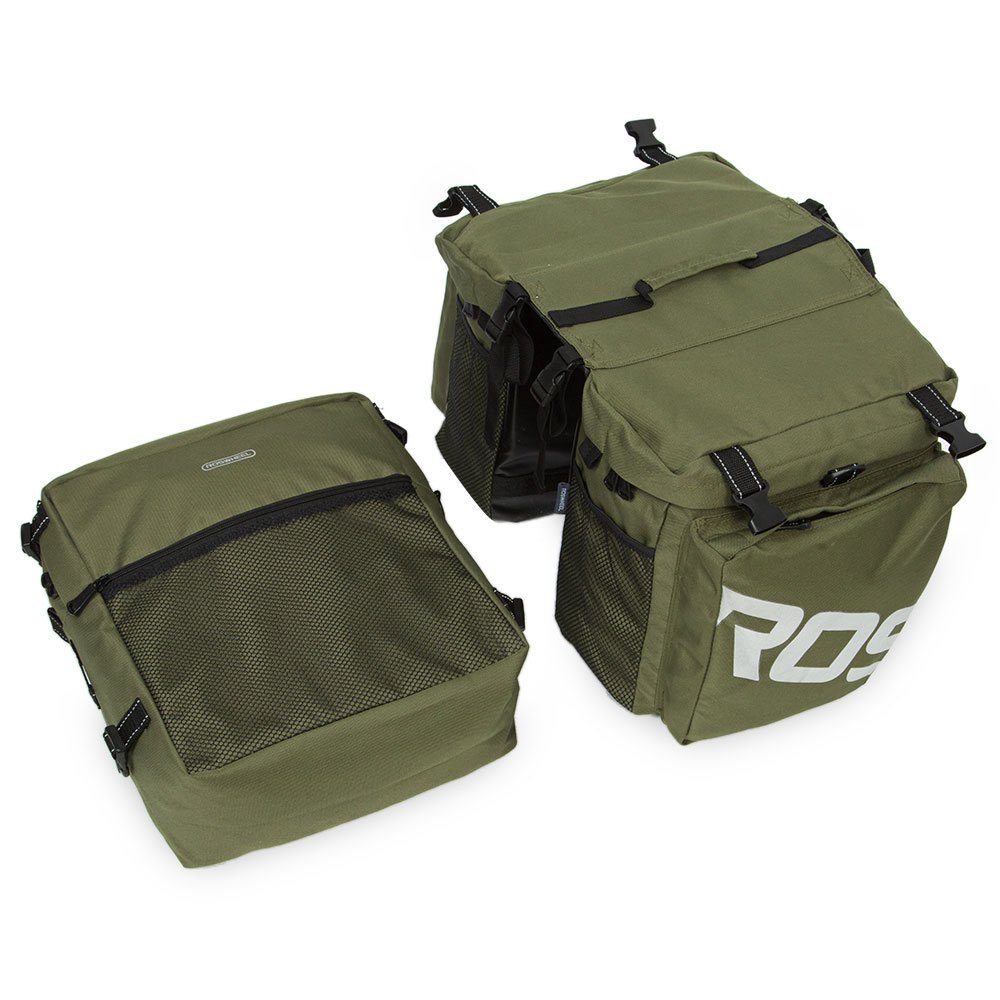 Roswheel Tas  Sepeda  Triple Bag 37L 14892 Army  Green 