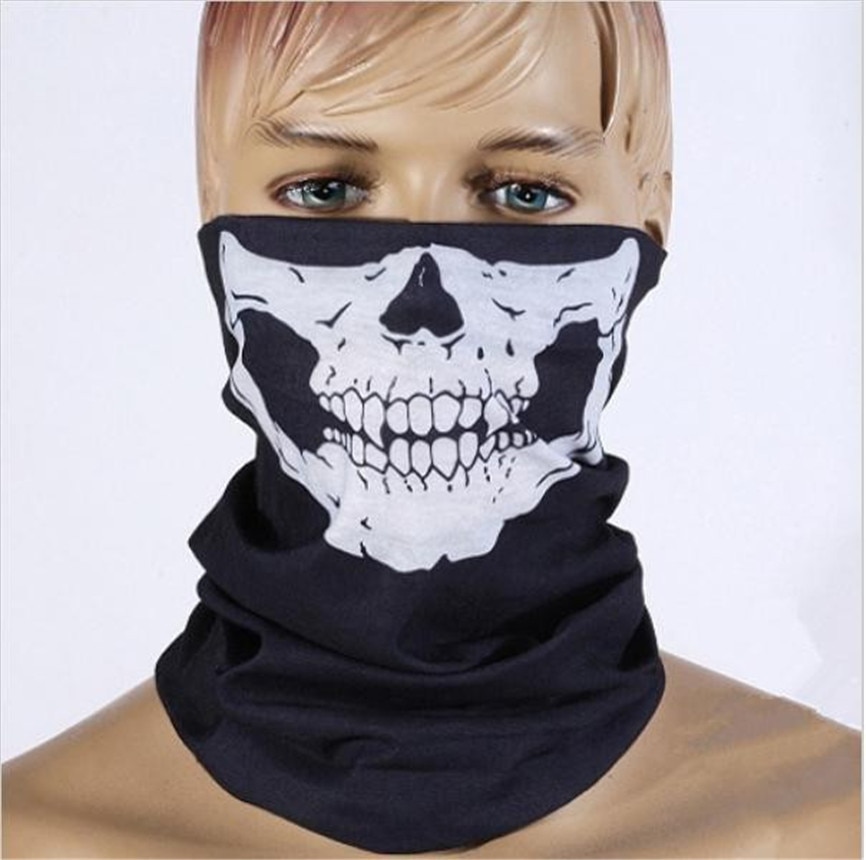 Skuls Slayer  Penutup Wajah  Buff Outdoor Bike Scarf Model 