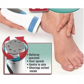 Pedi Spin Electronic Pedicure Foot File - White - 5