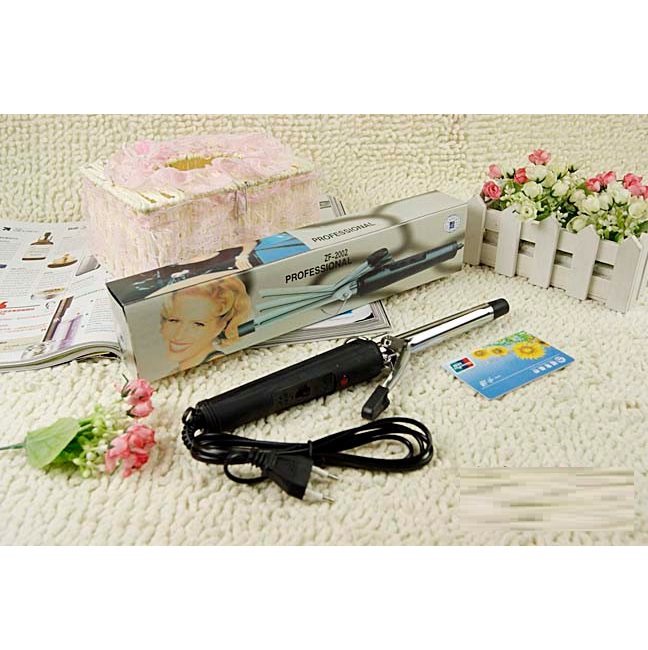 Metal Hair Curlers Catok Keriting  Rambut  Black  