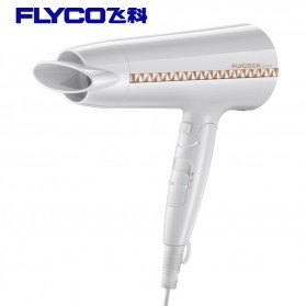 Flyco Fashion Hair Dryer - FH6228 - White - 1