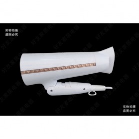 Flyco Fashion Hair Dryer - FH6228 - White - 3