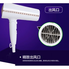 Flyco Fashion Hair Dryer - FH6228 - White - 4