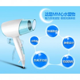 Flyco Fashion Hair Dryer - FH6223 - White - 5