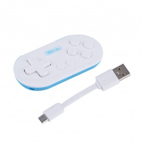 8Bitdo Zero Mini Portable Bluetooth Gamepad - White - 6