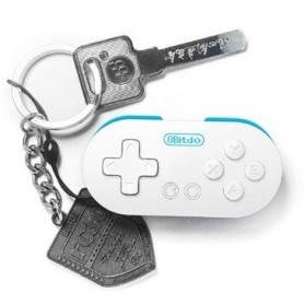 8Bitdo Zero Mini Portable Bluetooth Gamepad - White - 7