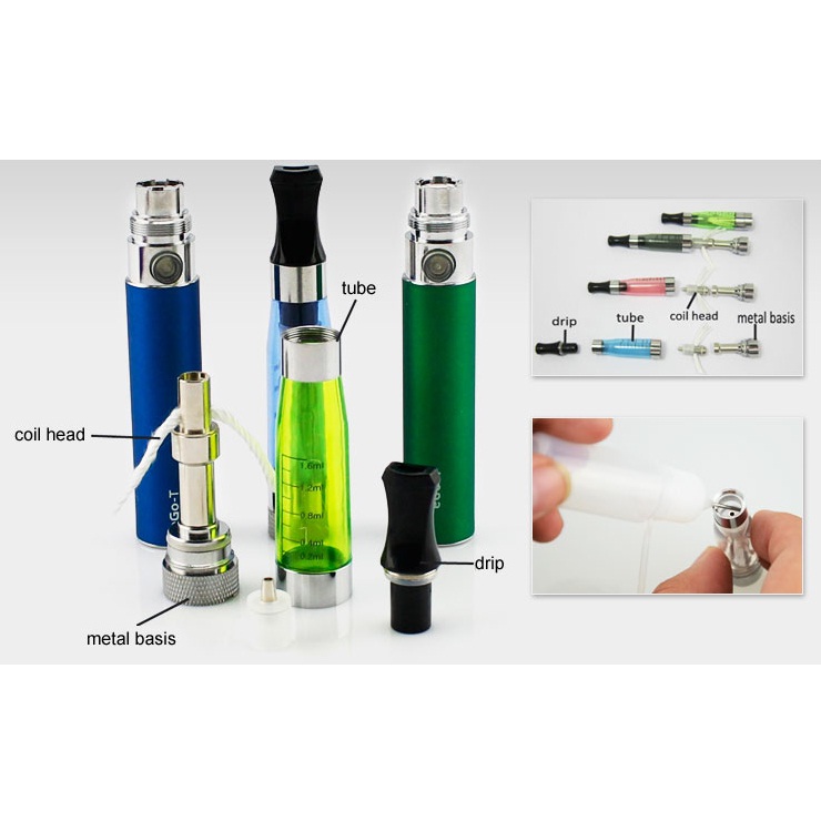 Rokok Elektrik eGo-CE5 Vaporizer 1.6ml 900mAh - Black