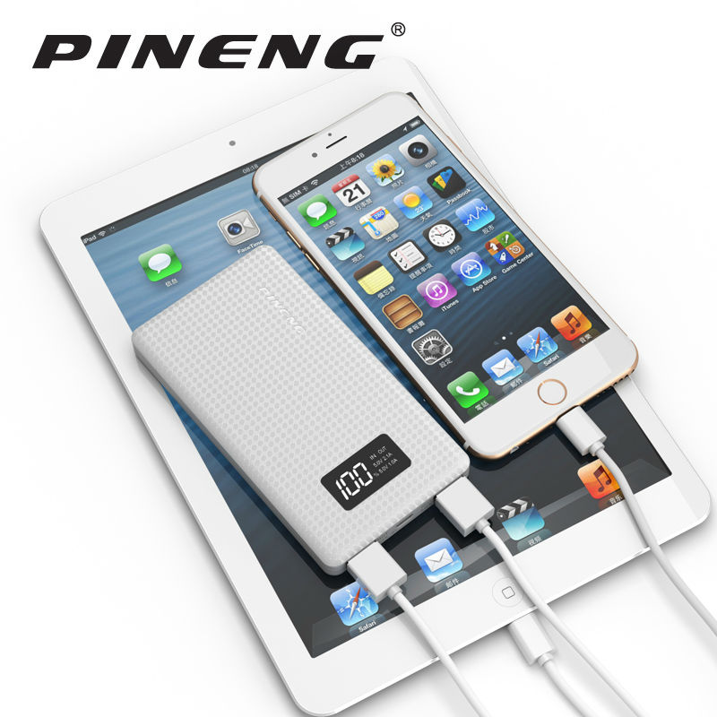 Pineng Power Bank 2 Port 6000mAh - PN-960 - Black ...