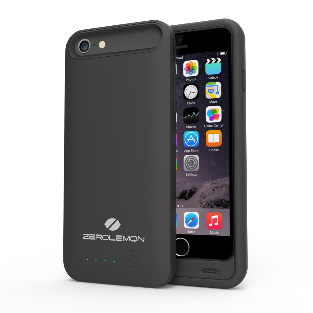 ZeroLemon Slim Juicer iPhone 6 Plus Battery Charging Case 