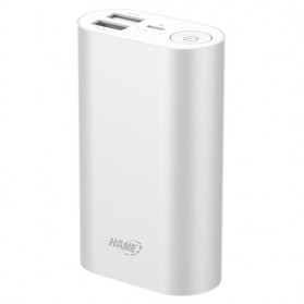 Hame H13D Power Bank 2 Port 10000mAh - HAME-H13D - Silver - 1