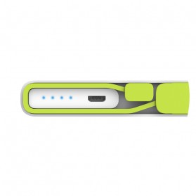 Hame X2 Power Bank 2 Port USB 10000mAh - HAME-X2 - White - 6