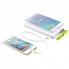 Hame X2 Power Bank 2 Port USB 10000mAh - HAME-X2 - White - 9